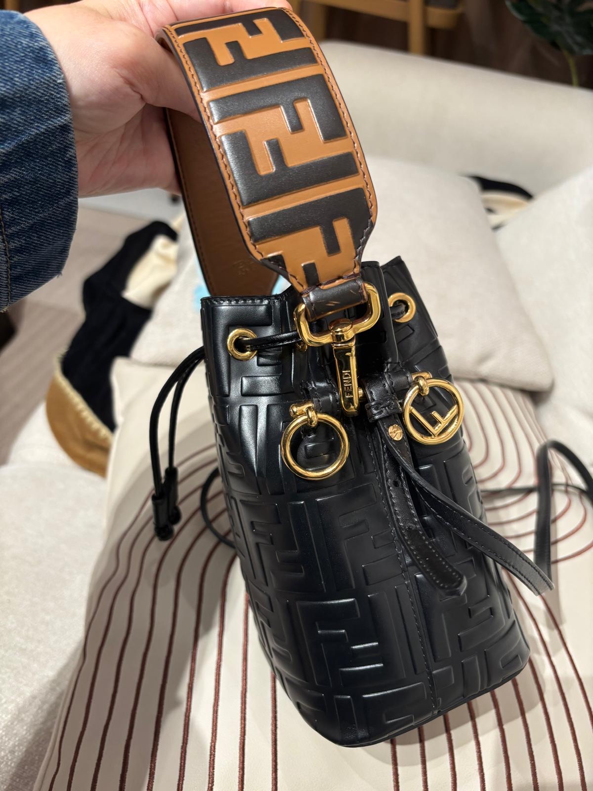 Fendi 2Way bucket bag 100%Authentic, 98%New✅Dust bag