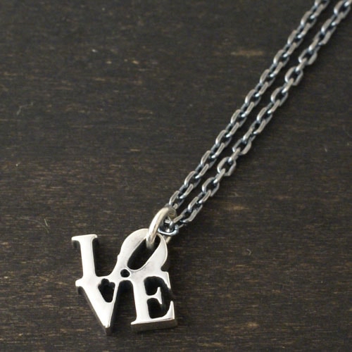 只按訂單生產~Atease LOVE NECKLACE SV pre order/訂購