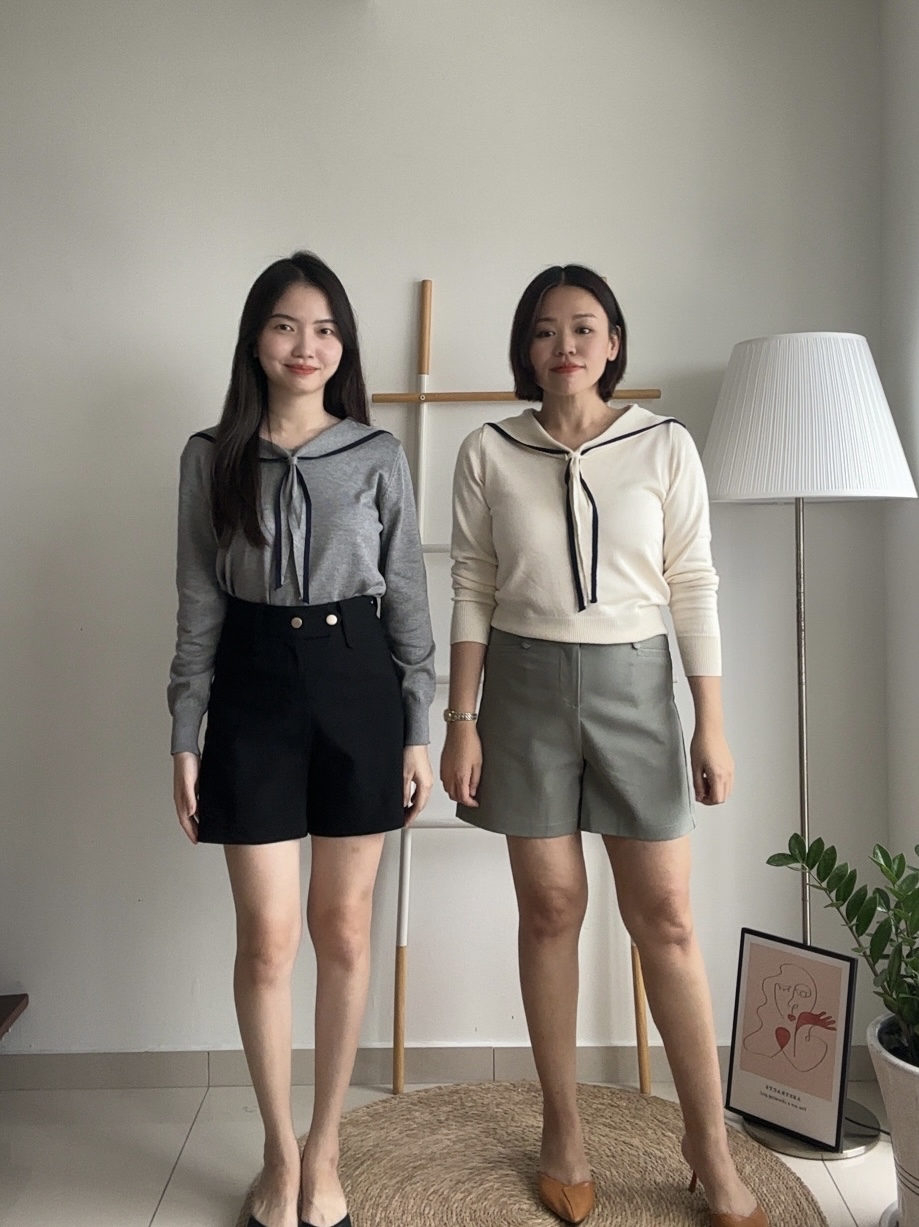 S1879 A Line Short Pants - 3 Colors 