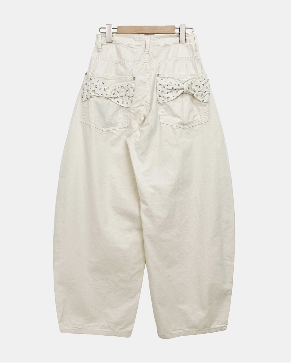 floral gaon balloon wide cotton pants