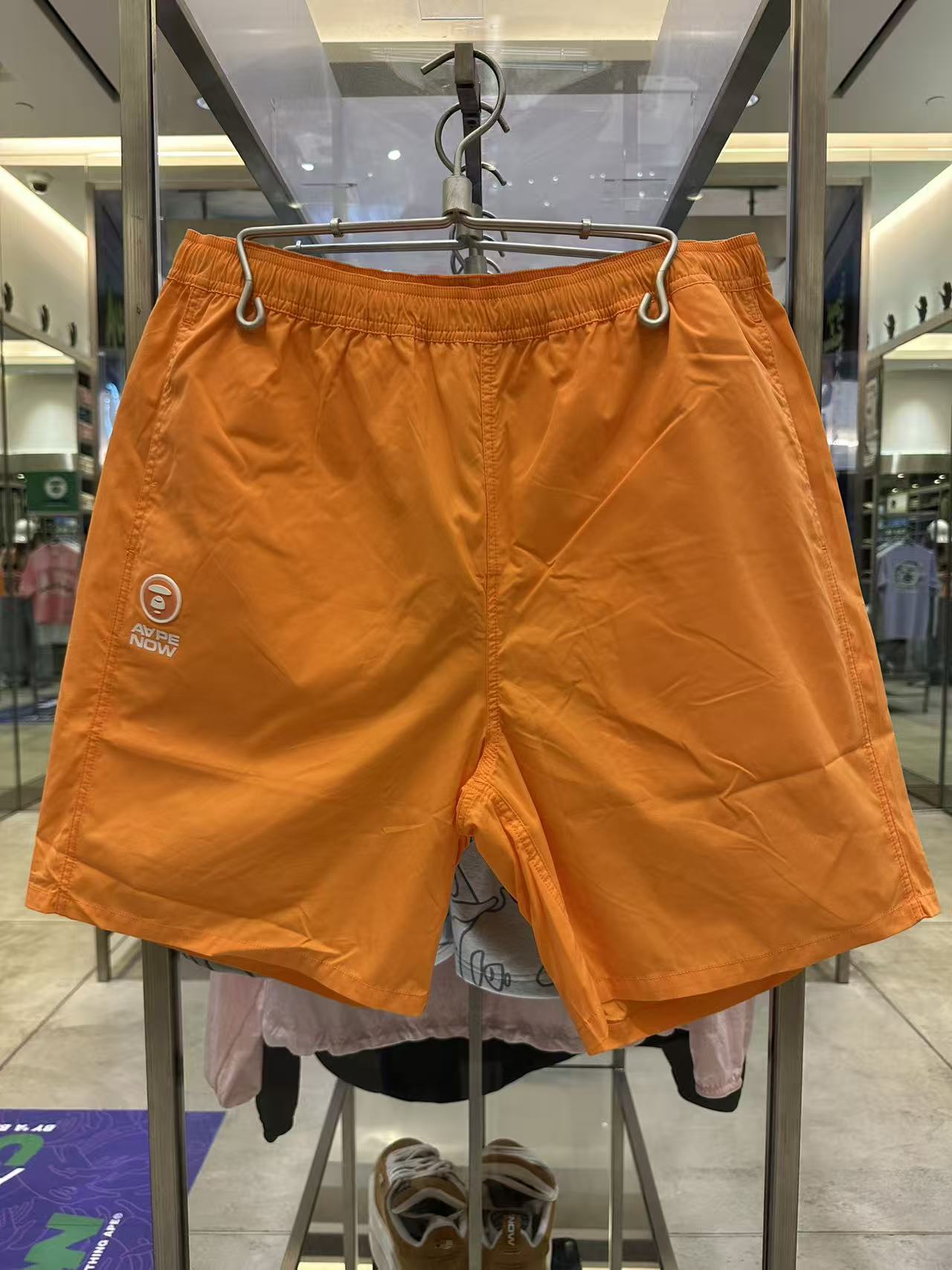 AAPE AAPENOW moonface shorts (C682)