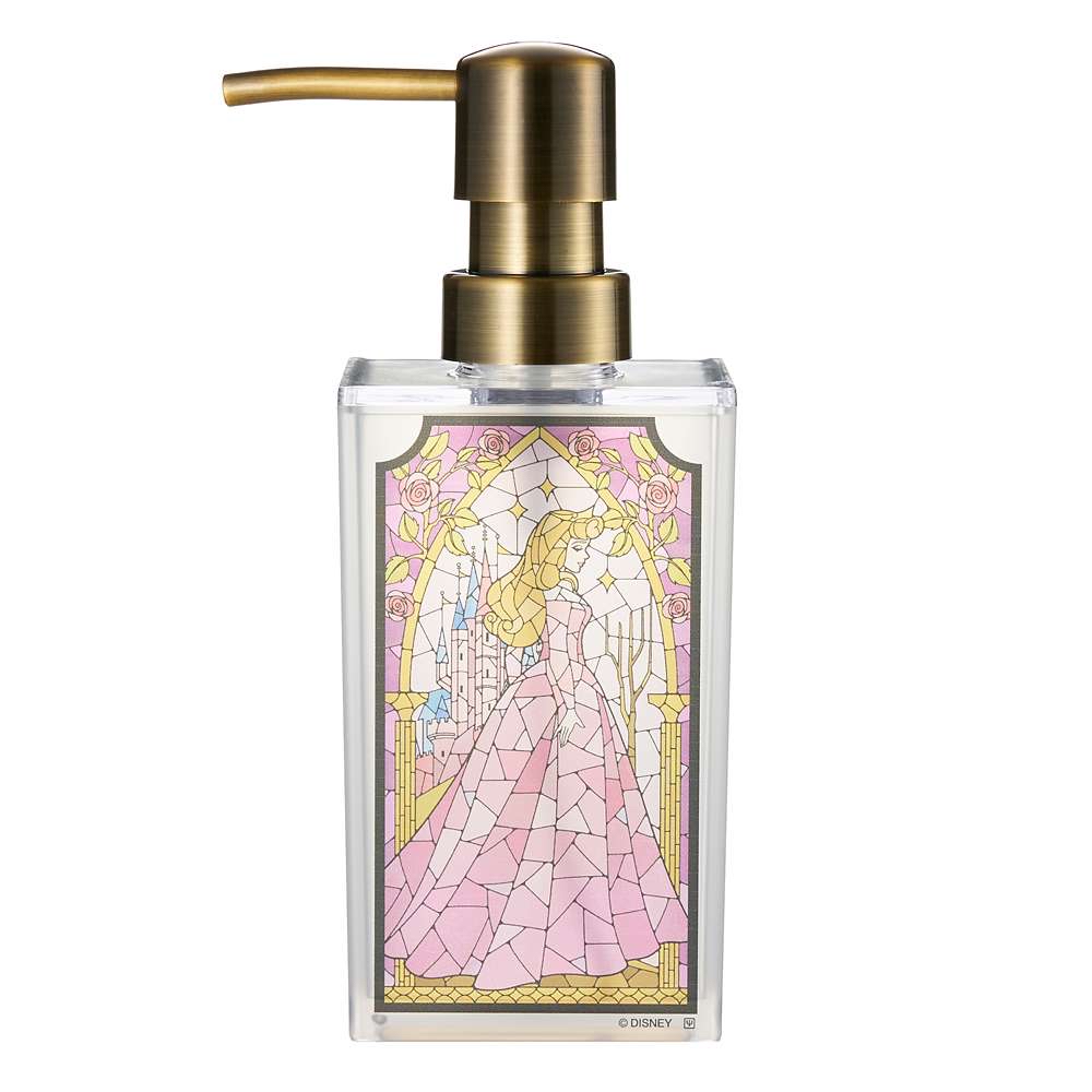 日本預訂📍日本製迪士尼公主玻璃畫圖案淋浴露樽 (液體/泡泡用)