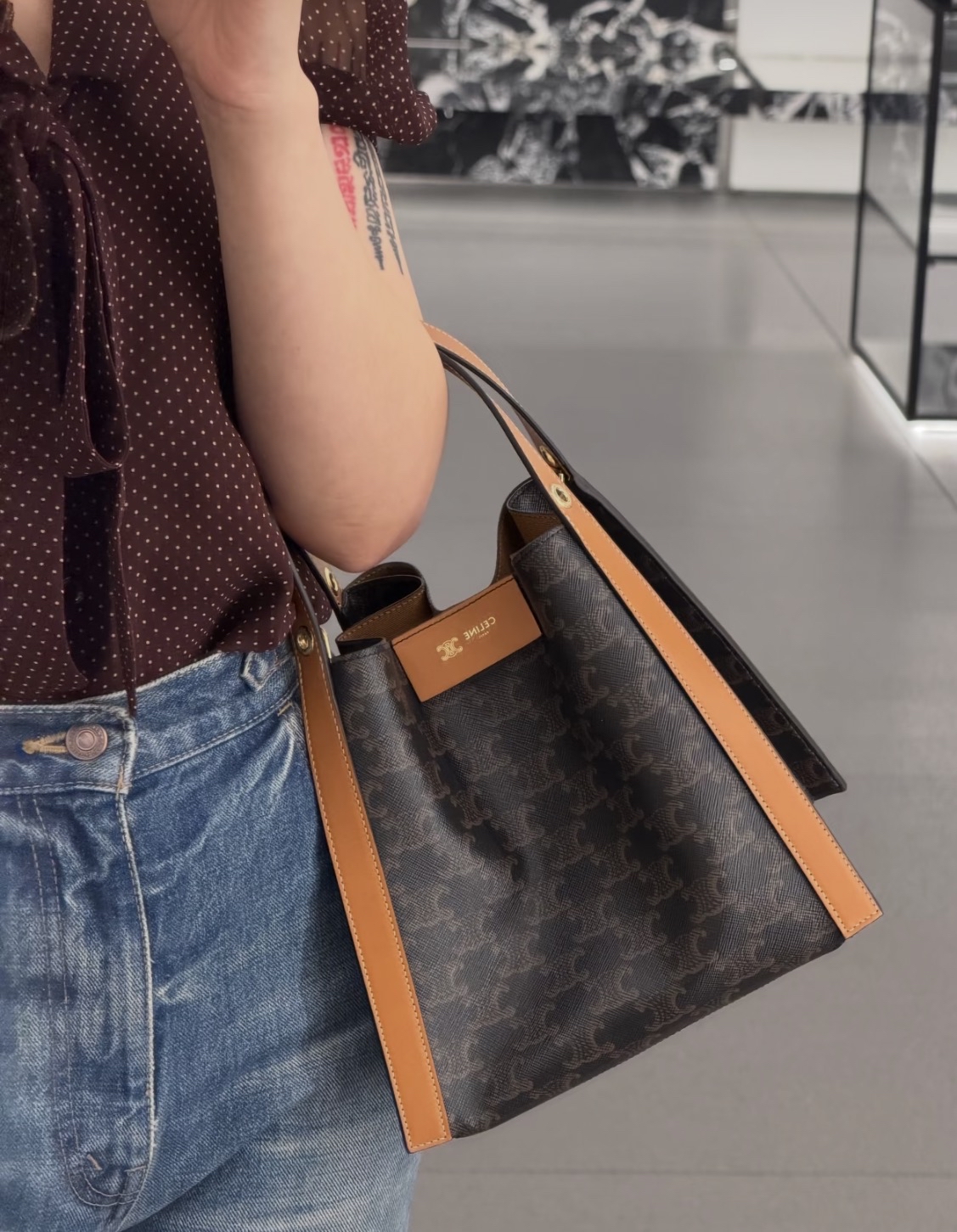 訂貨📮新款🆕 Celine Small Cube Bag 有肩帶 Size 18.5x21x17cm