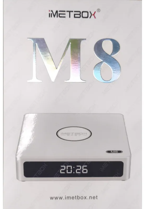 愛米盒子 IMETBOX M8 4+64GB 8K 安卓電視盒 (2026)(升級版) 支援IOS/ANDROID APP 直播/點播, 網絡機頂盒 香港行貨