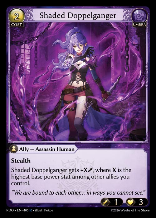 Shaded Doppelganger / RDO-405 (R)