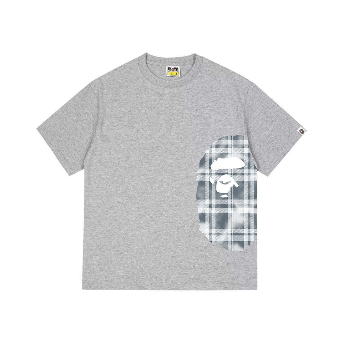 Bape Check Big Ape Head Tee
