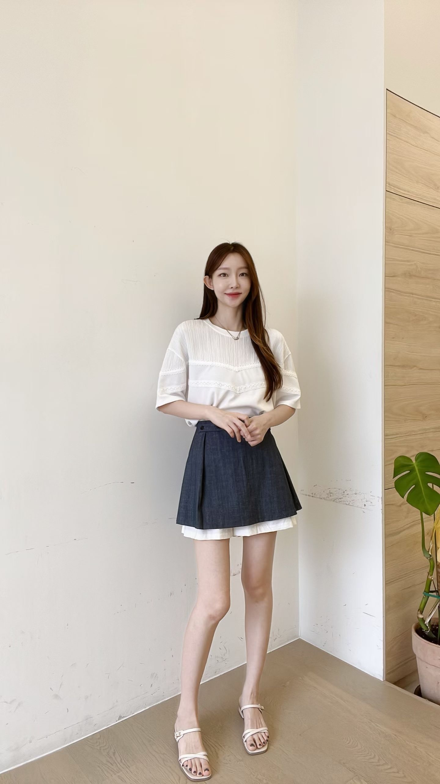 FV25_04 異材質拼接TEE (3色)