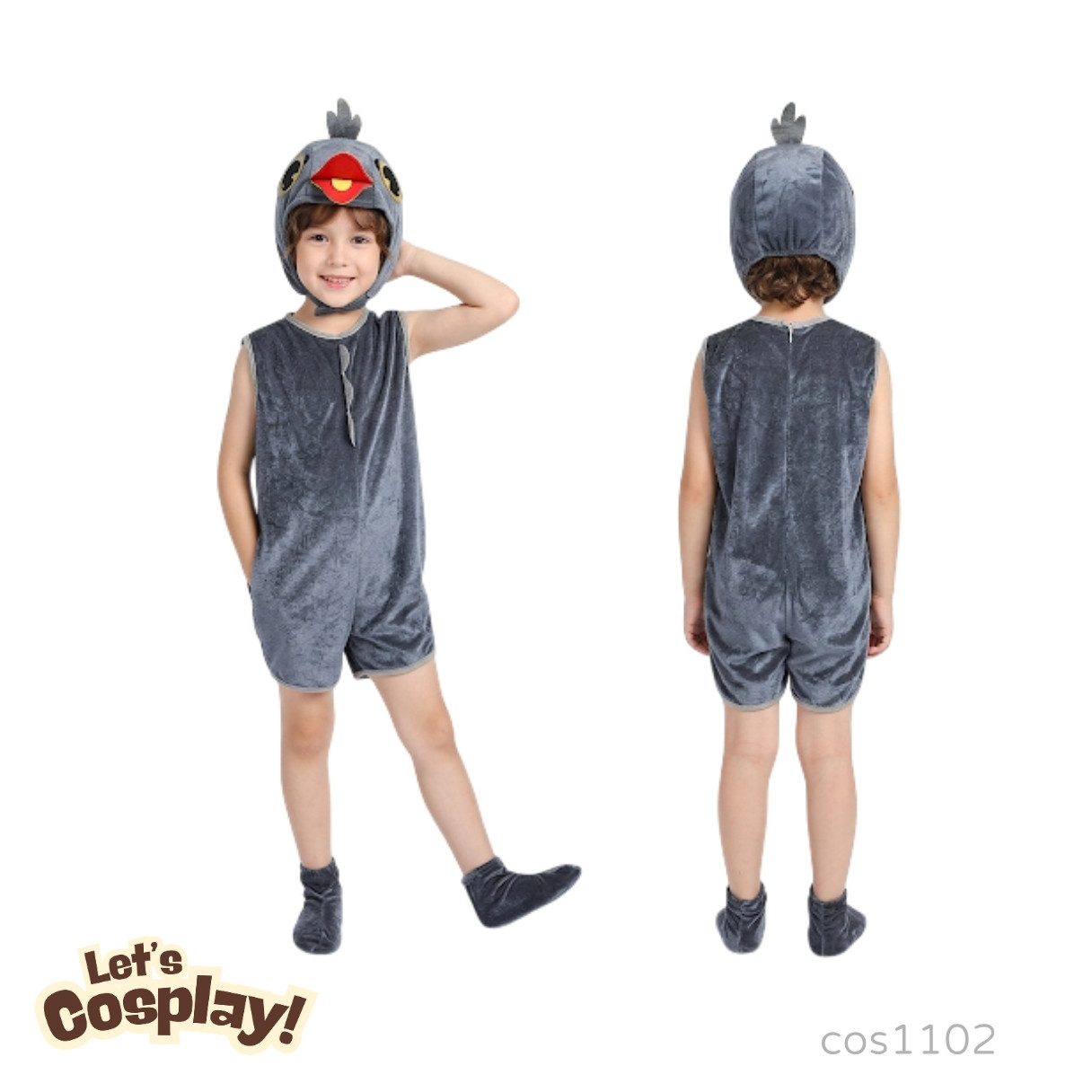 醜小鴨兒童服裝 世界閱讀日角色扮演 小朋友童話故事Cosplay Lets cCosplay COS1102