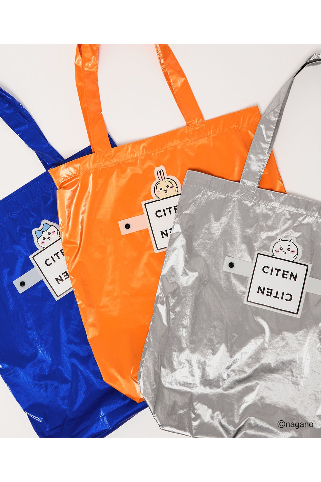 Chiikawa CITEN Kurukuru Snap Tote Bag Royal ONE