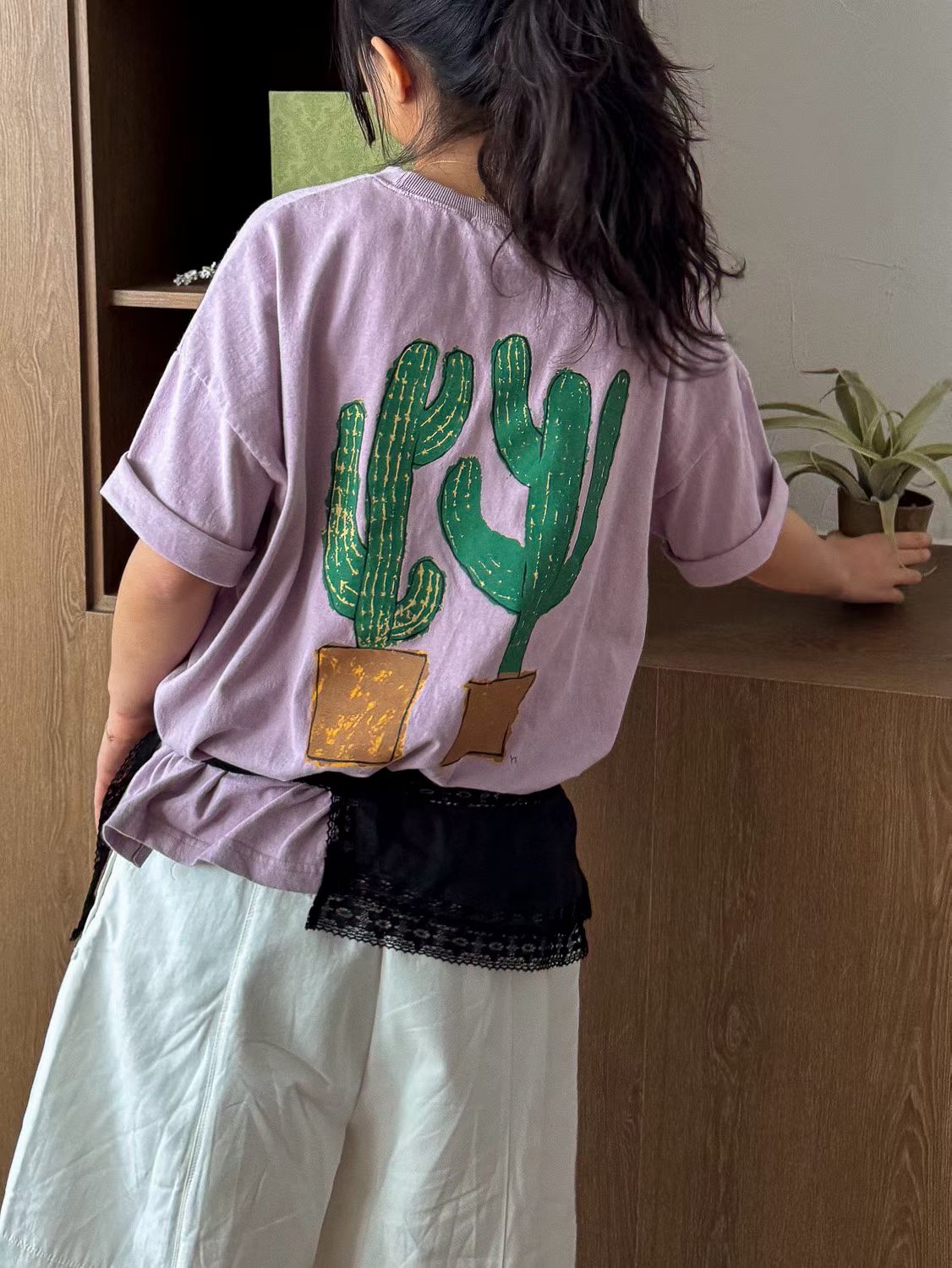 後仙人掌Tee