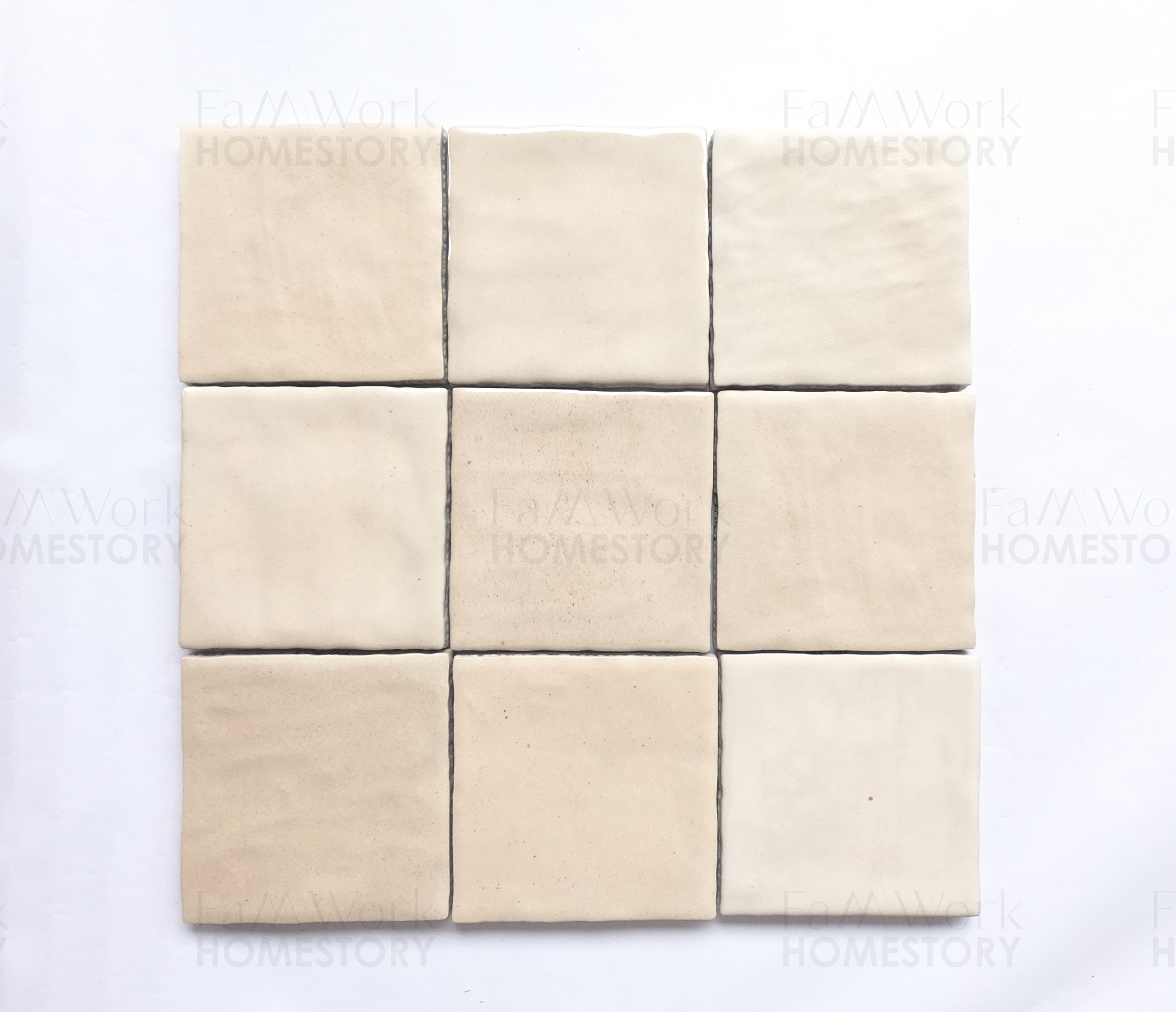 Morning Ripple 100 Square Tile