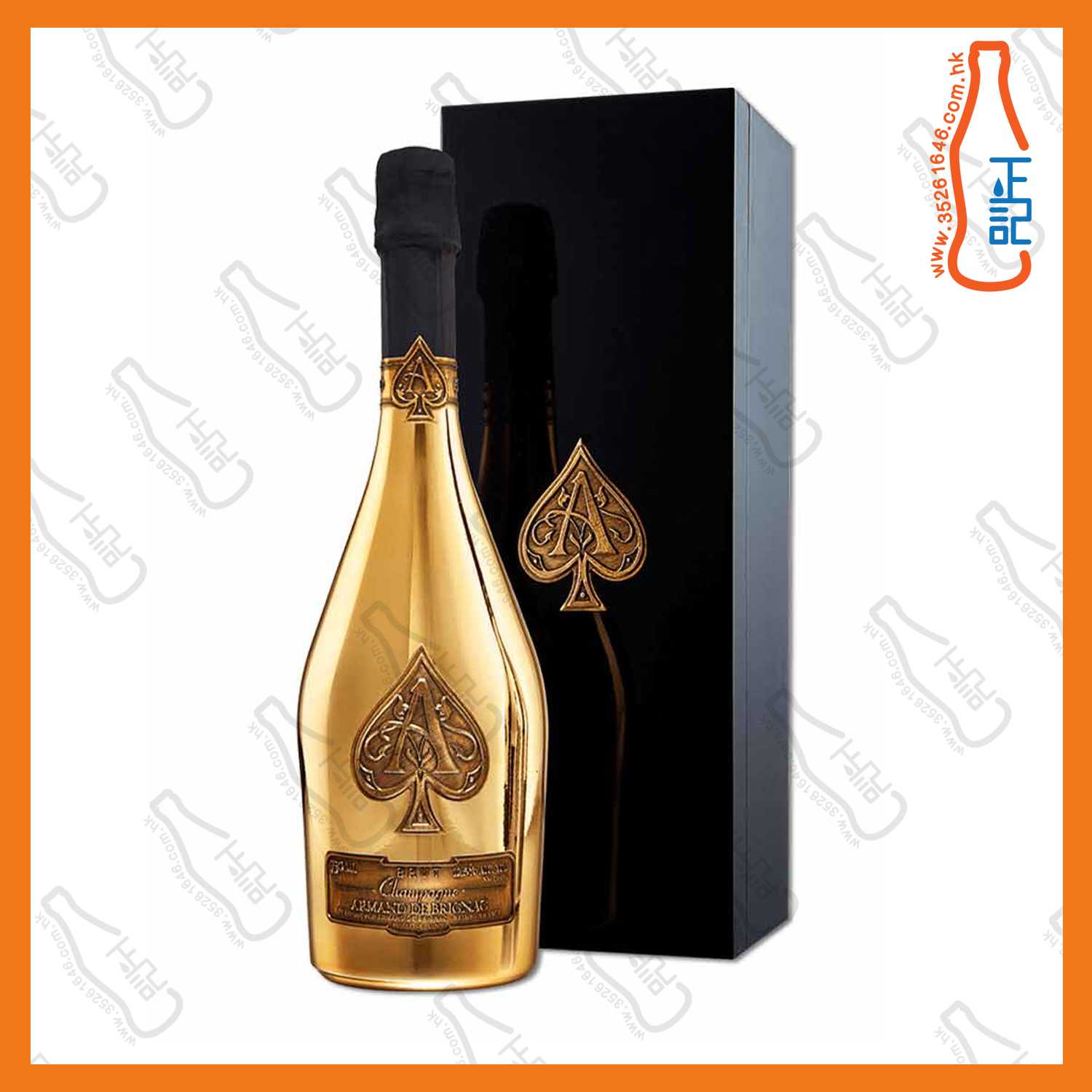 ==ARMAND DE BRIGNAC BRUT GOLD CHAMPAGNE 750mL /支