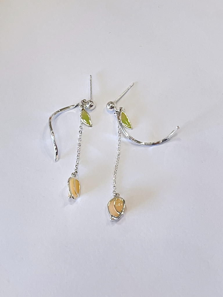 郁金香流苏耳环🌷