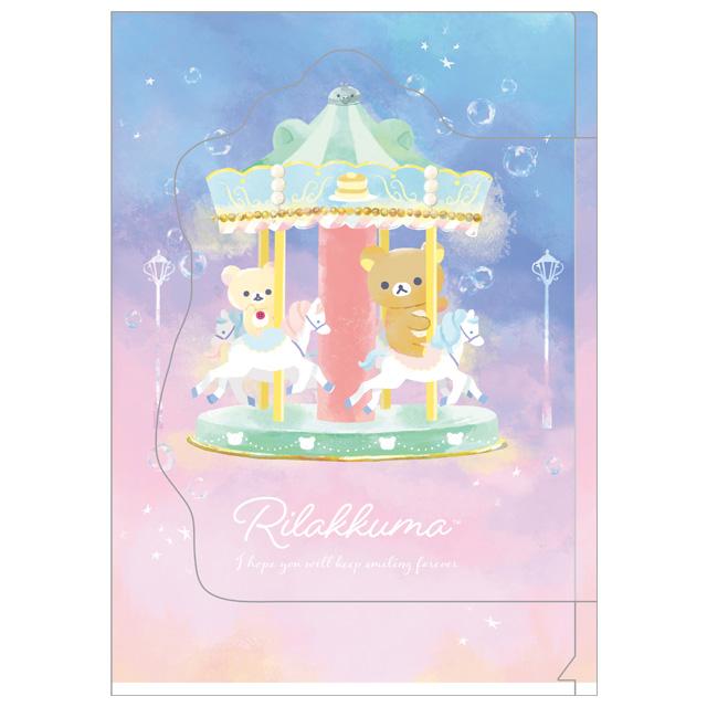 Rilakkuma 日本製 A4文件夾 (FA-09402)