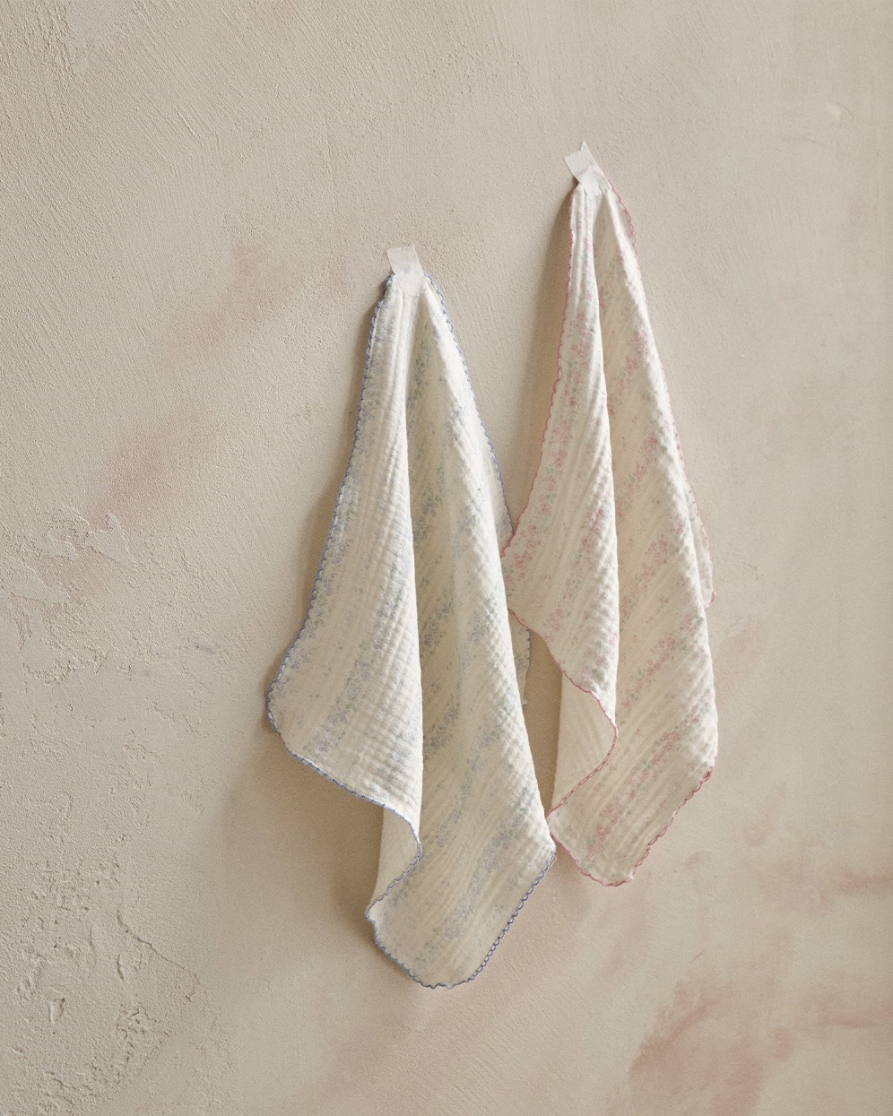 26S/S DTD Flora碎花溫馨系列-棉紗手絹