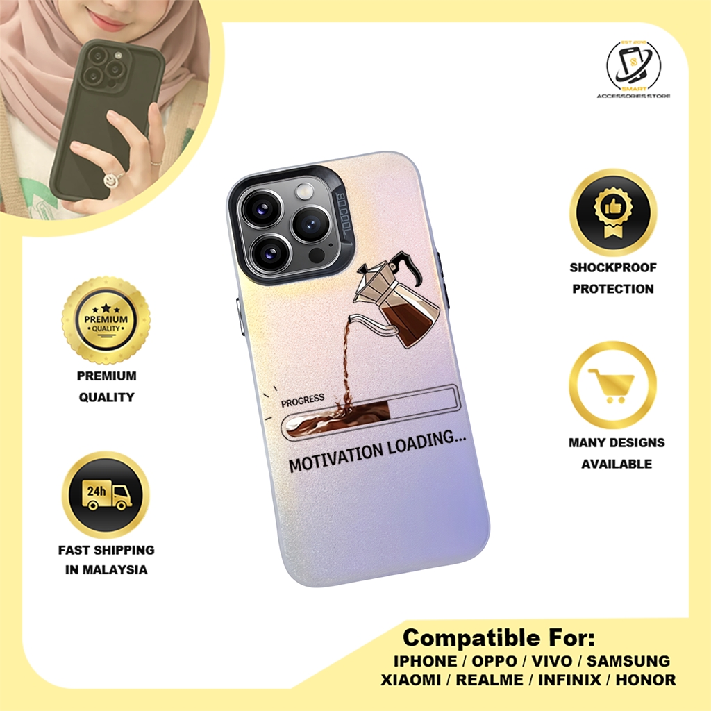 IMD CASE PHONE FOR REALME - DESIGN COFFEE A