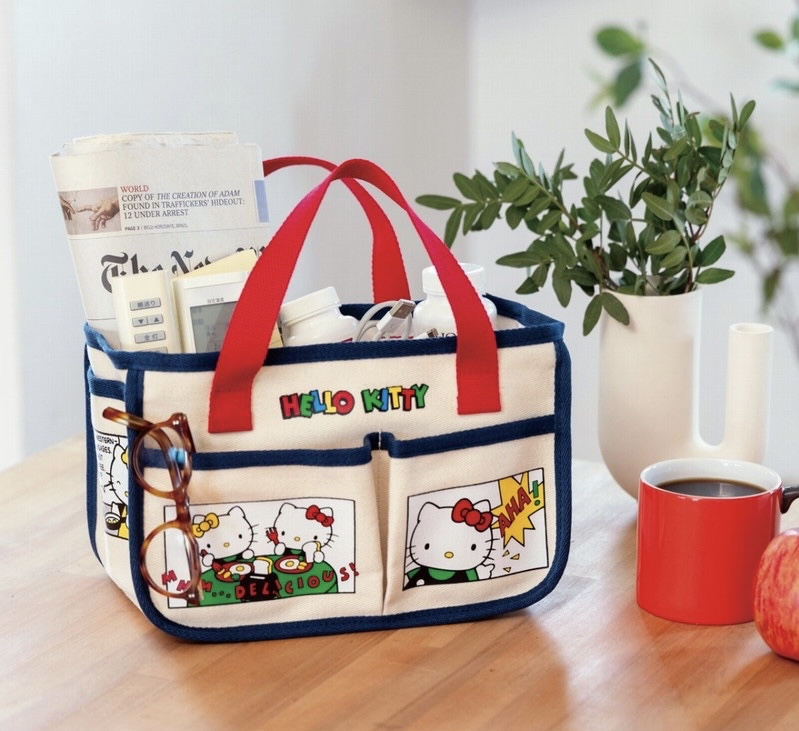 🎌日本直送🎌 HelloKitty日本雜誌附錄 50週年多功能帆布手提袋