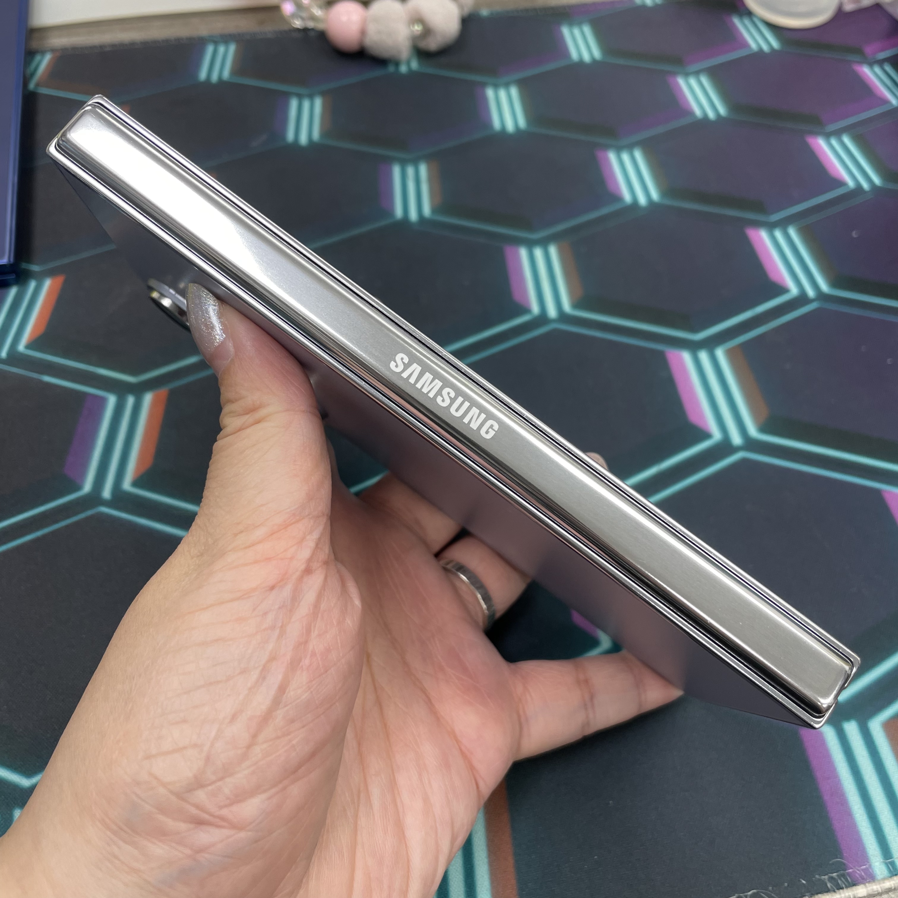*7117 Galaxy Z Fold 5 完美機 12+512GB 藍色 blue