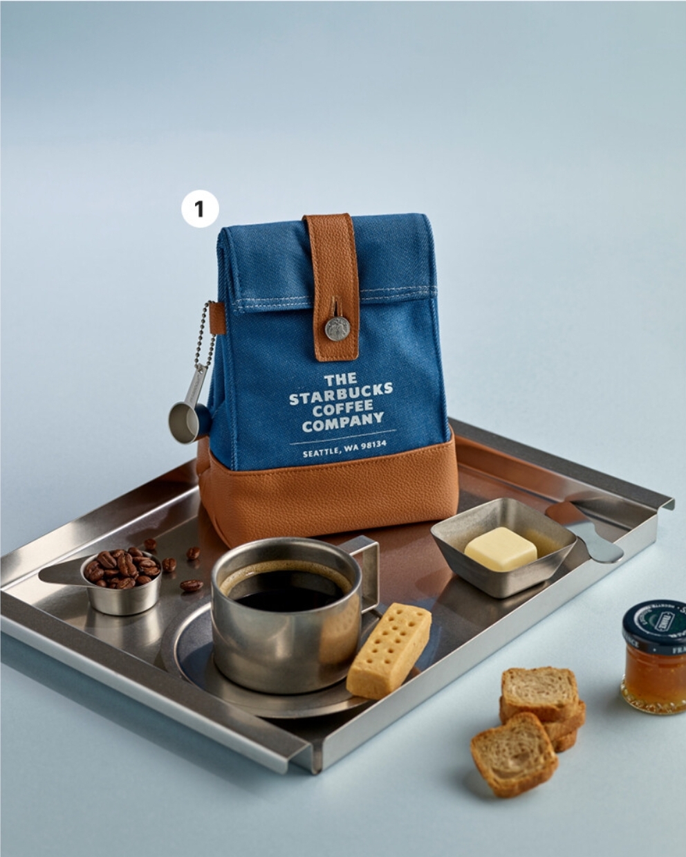 [ Starbucks ] 韓國 Starbucks Wash-blue denim 牛仔藍系列