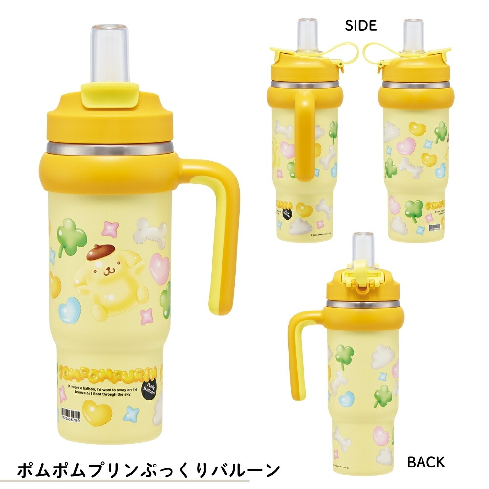 🆕【⭐訂購⭐】 🇯🇵日本直送 🌀#Skater x #Sanrio / #Disney 不銹鋼保溫吸管水壺 (830ml) ［8款選］🌀 [ELED-0075][260608]