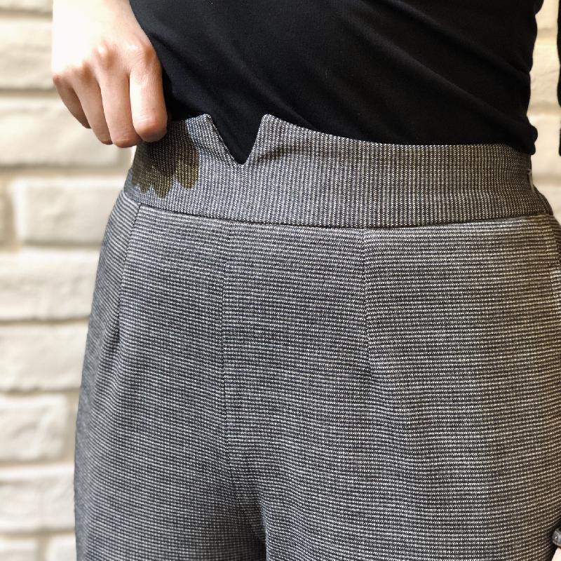 (SOLD OUT)High Waist Detective Cigarette Pants (FM126)