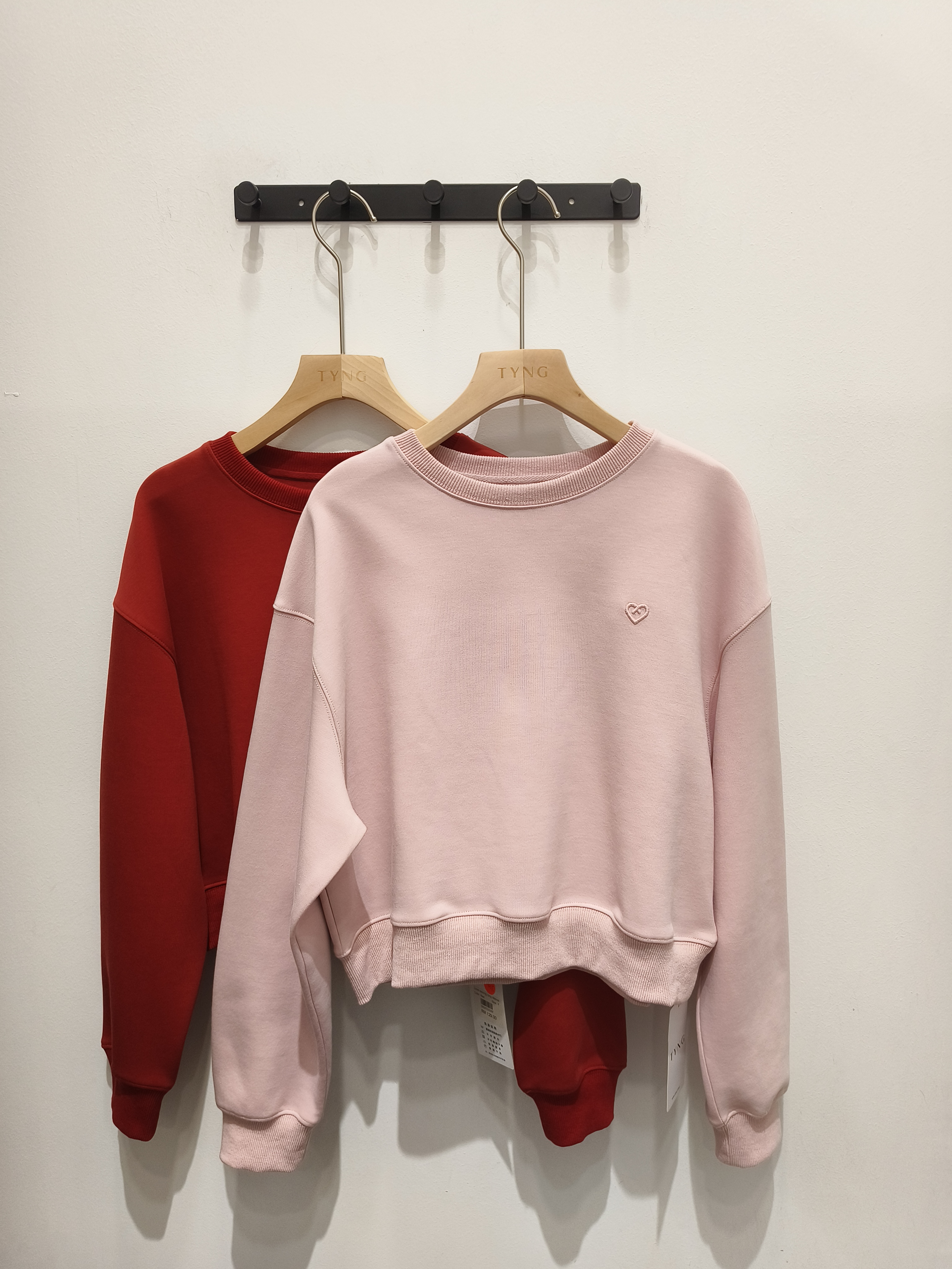 爱心长袖卫衣 Love Sewing Long Sleeves Shirt