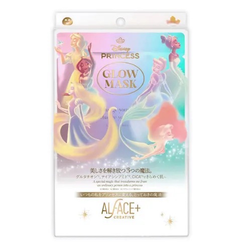 Alface+ Creative Disney 迪士尼公主面膜 6枚入 - 03260072