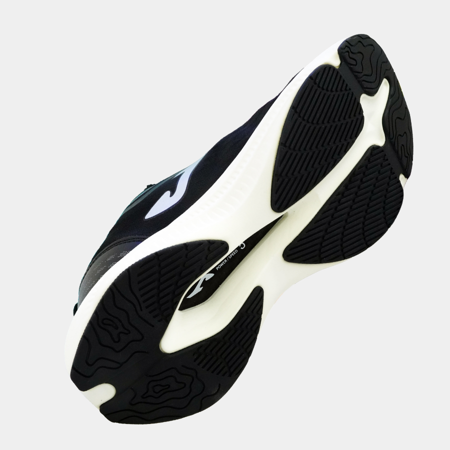 Men's Half Palm Carbon Plate Running Shoes ATHLETICX Black