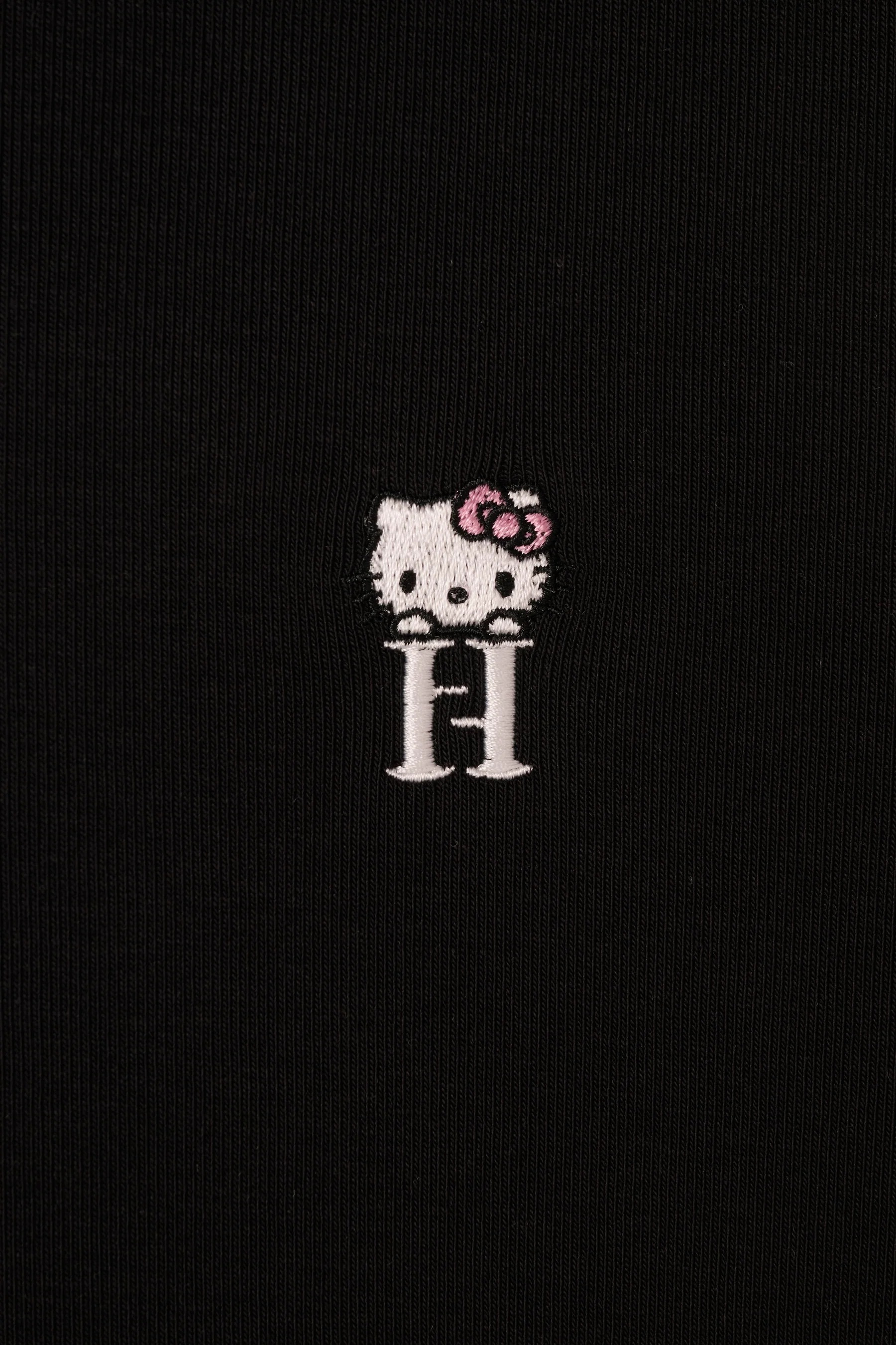 🎀【預訂】Her lip to × Kitty Embroidered Tee B
