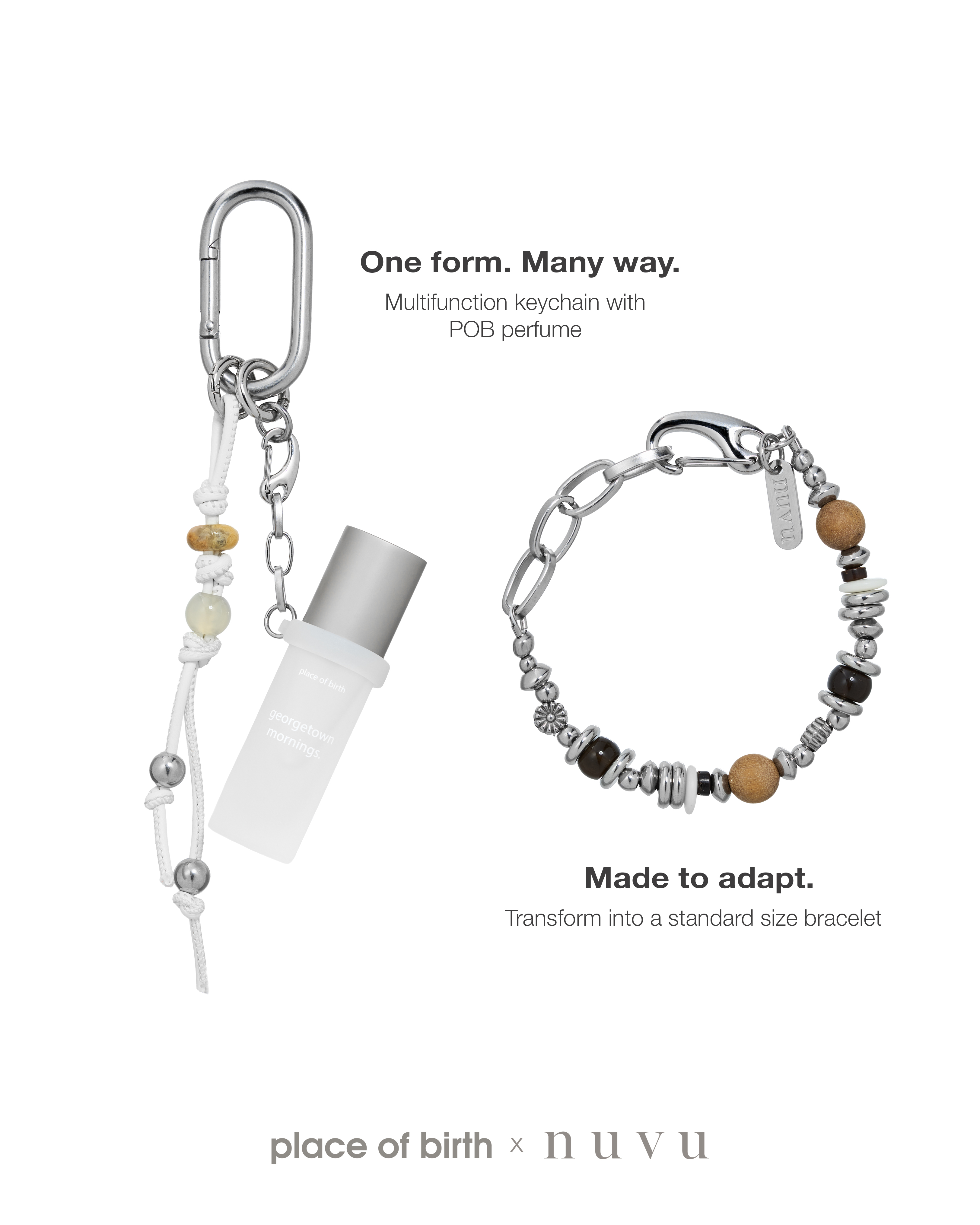 Place of Birth (POB) x Nuvu MY Roots Charm