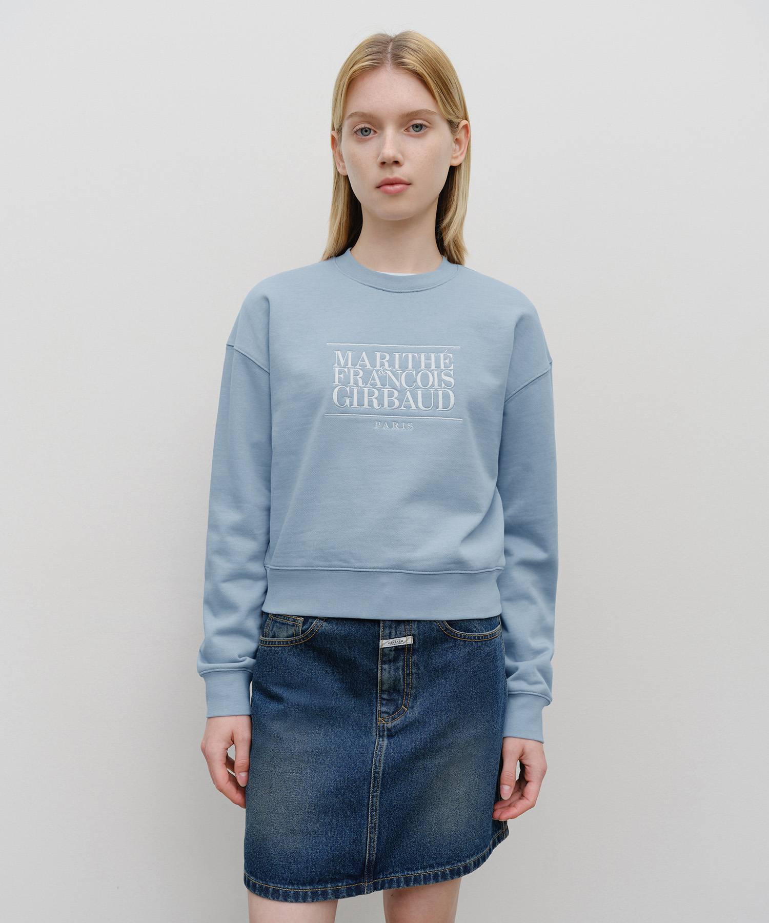 🇰🇷Marithe 女款刺绣卫衣✨