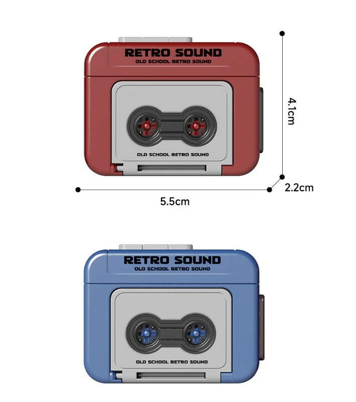 迷你復古可錄音鑰匙扣 - 1件 - 現貨