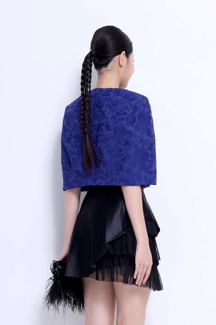 提花面料外套 2689