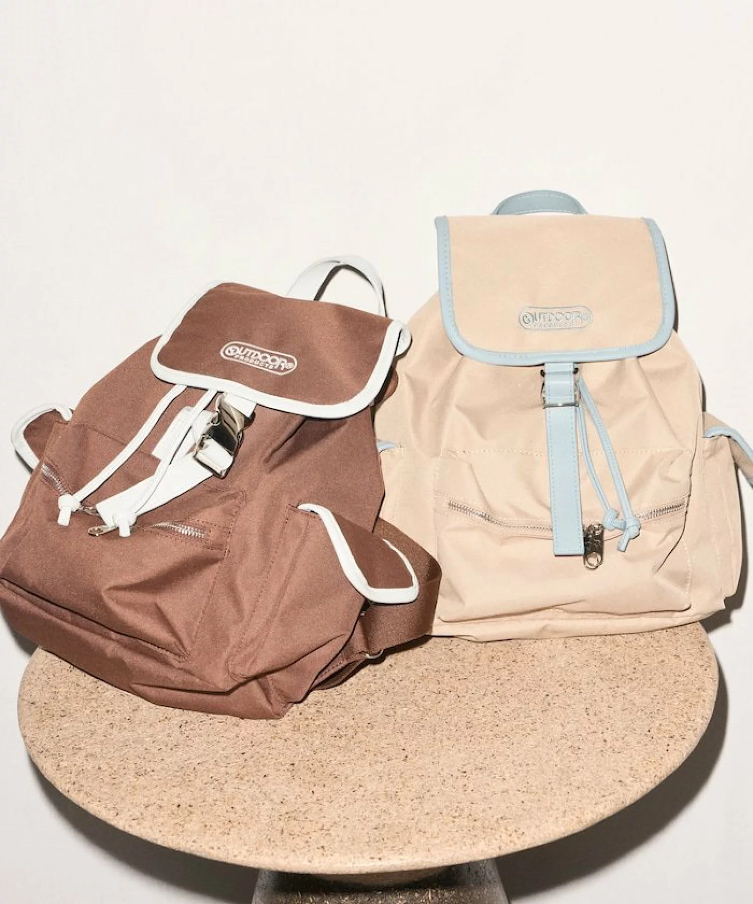 日本預訂📍日本限定Outdoor復古風索繩背囊 不包郵 2026年5月中旬出貨