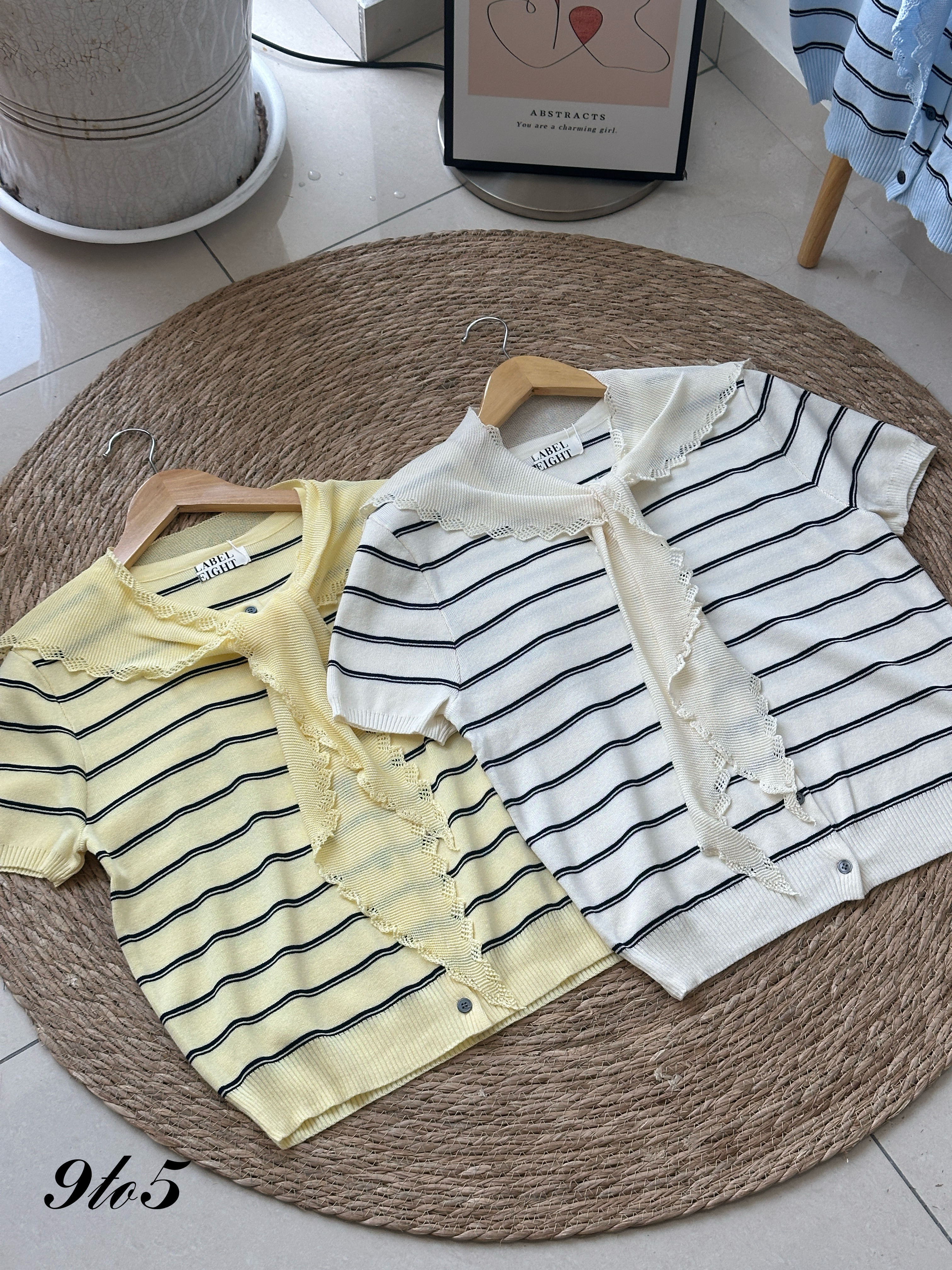 T4169 Stripe Knit Top - 4 Colors 