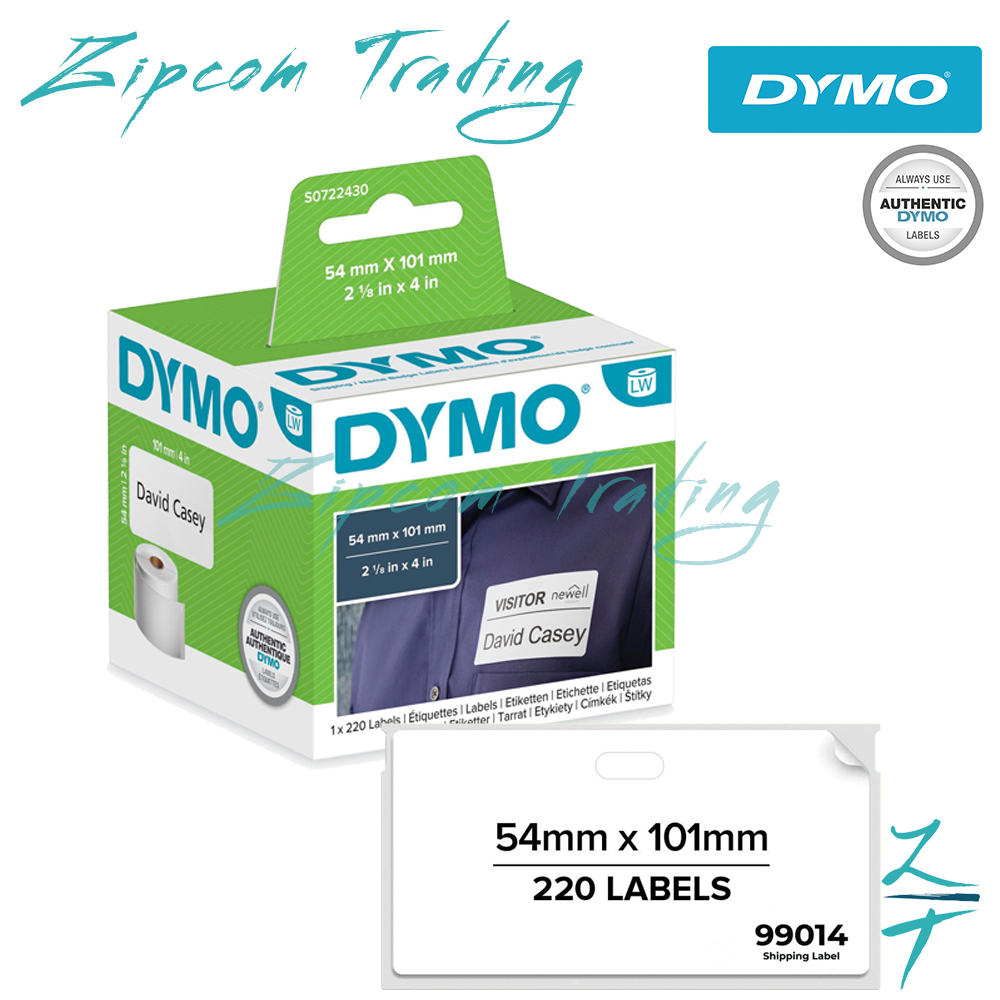 Dymo 99012 / 99014 Bulk Saver Pack  ( 36x89mm / 54x101mm )