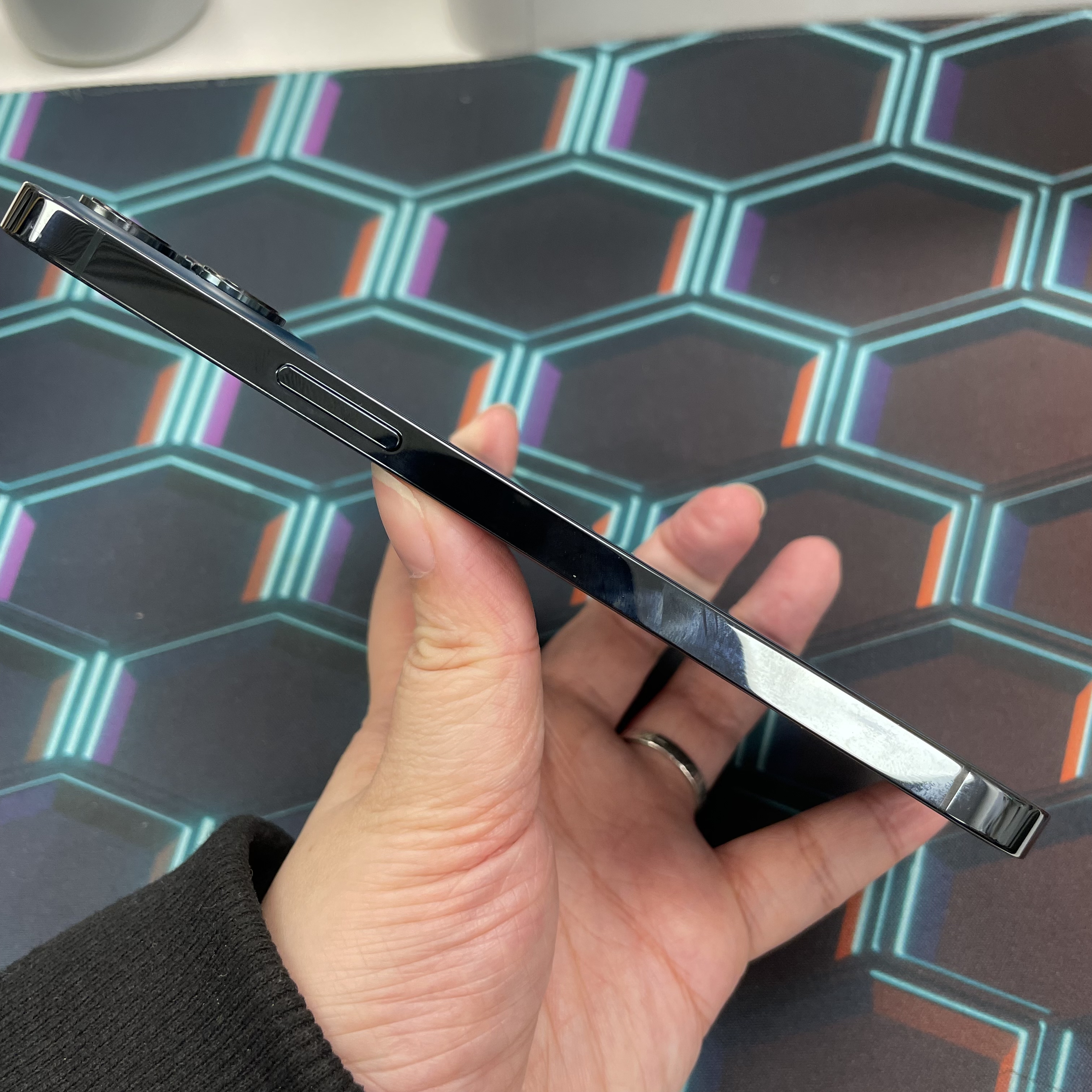 *6186 12 Promax 完美機 256GB 電100 藍色 blue