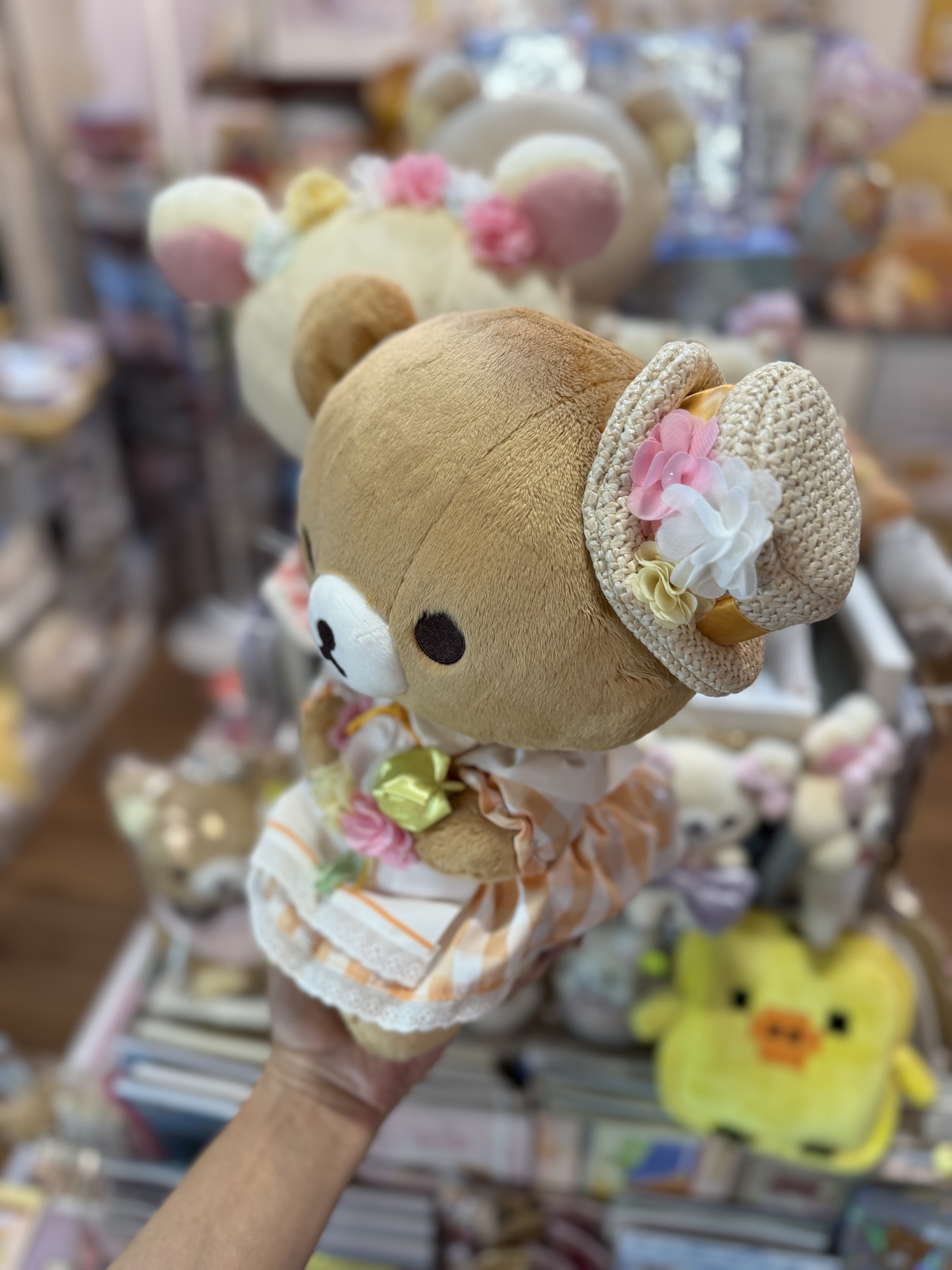 《現貨》全新日本有樂町pop up店限定 花花造型公仔（M size)