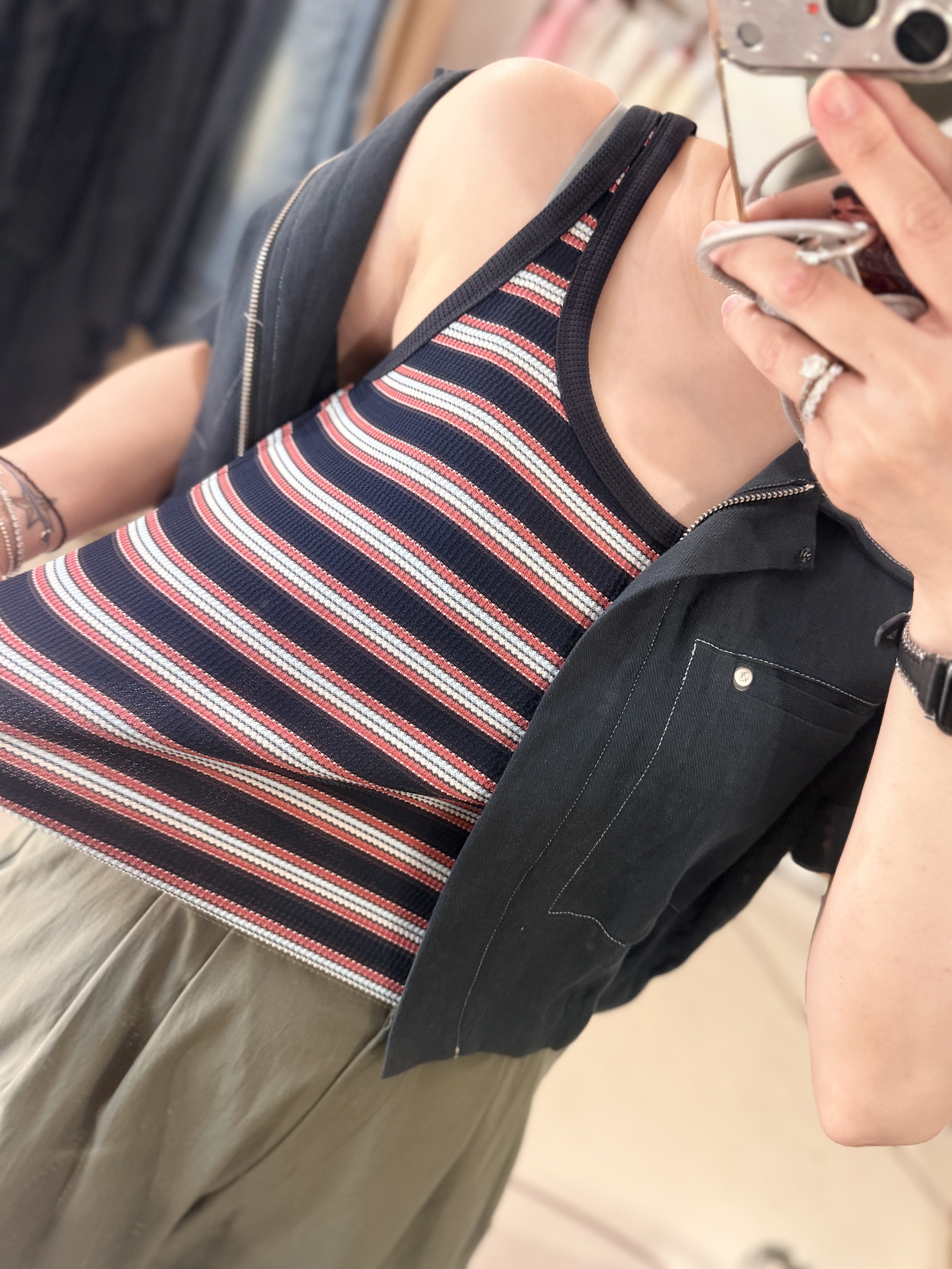 Colourful vest