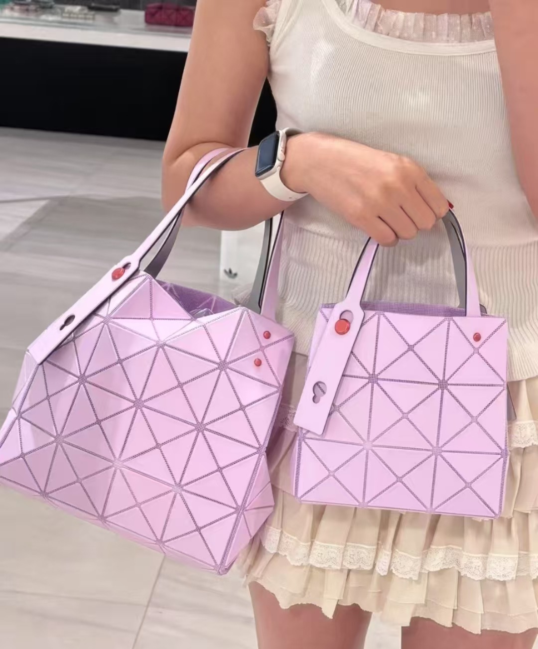 BAO BAO ISSEY MIYAKE CARAT 鑽石手袋