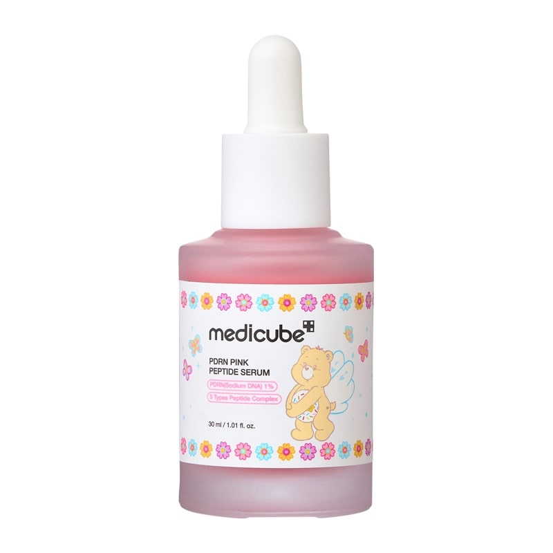 🎀【預訂】天使 Care Bear medicube  PDRN 粉紅胜肽膠原蛋白安瓶 30ml