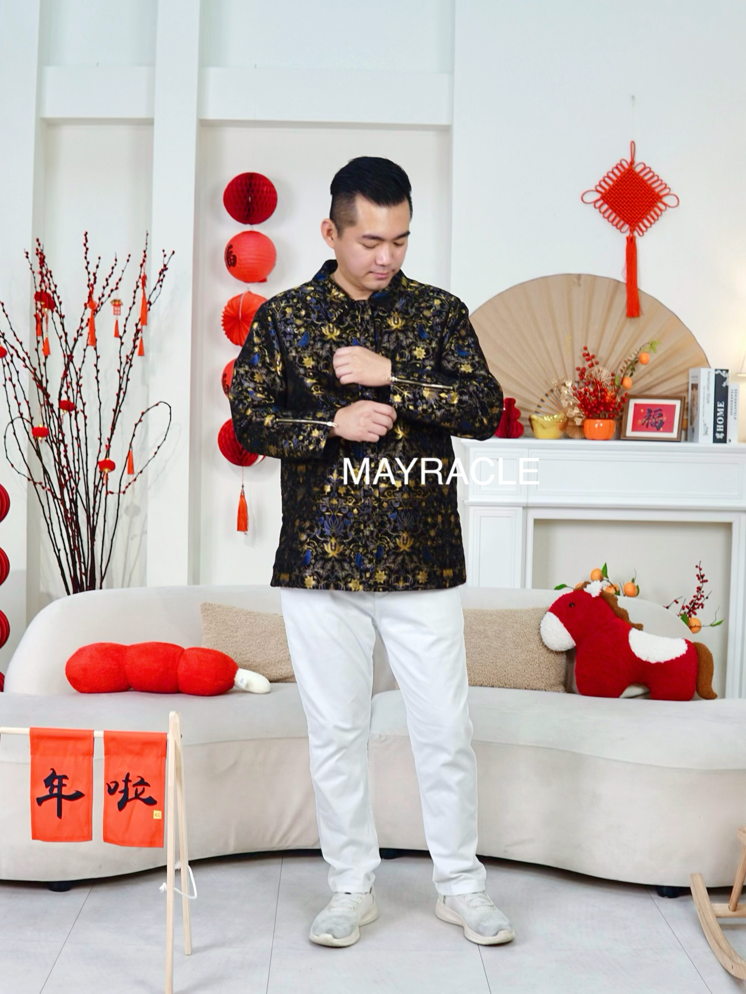 [PRE-ORDER] CNY 2027 Oversized Royal Men Shirt 