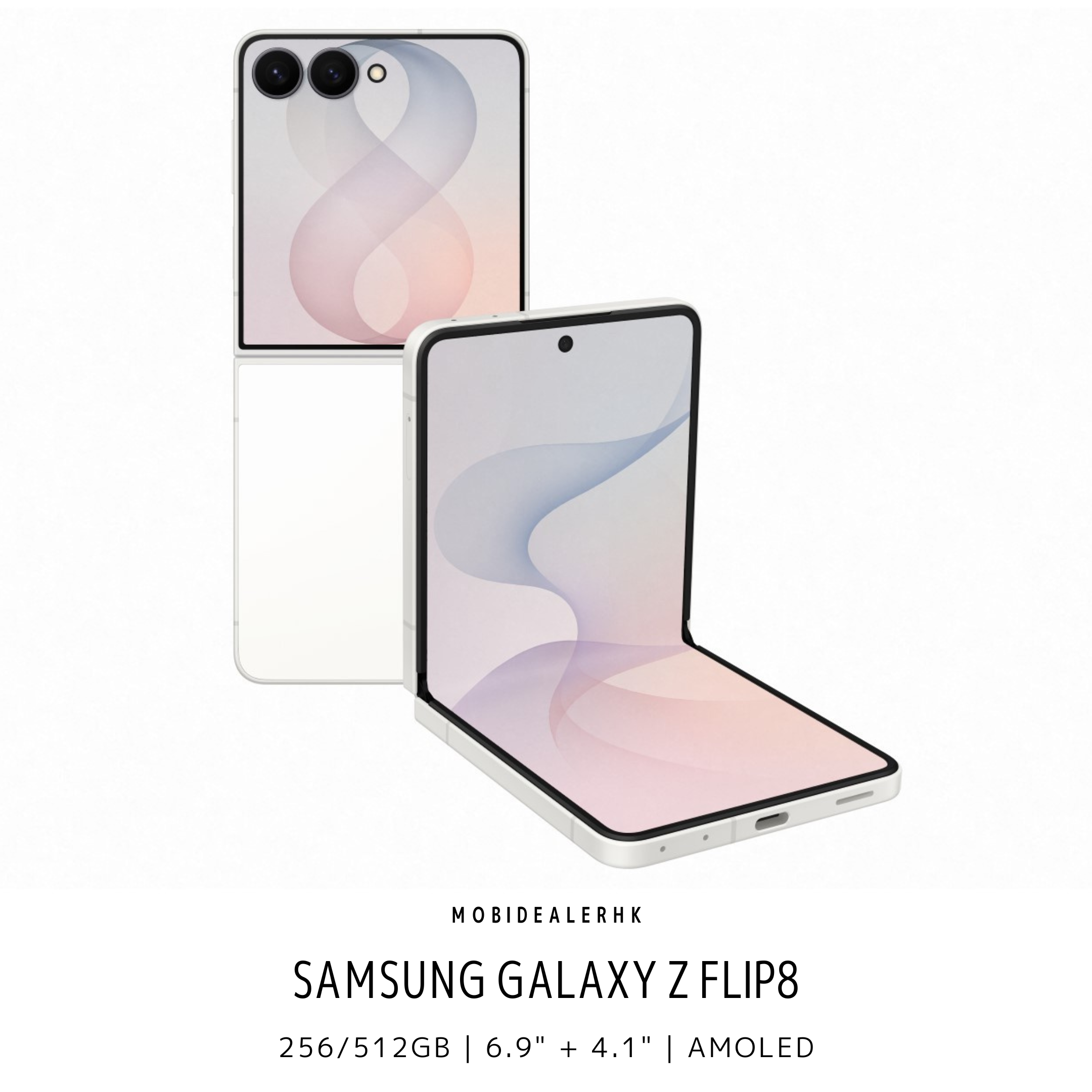 Samsung Galaxy Z Flip8 | 三星 Galaxy Z Flip8 | 5G | 智能手機 | 256/512Gb | 6.9" + 4.1" | AMOLED