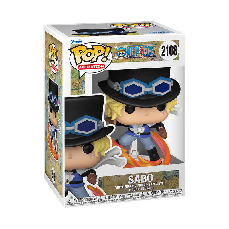 📦訂購 美國代購 Funko POP! ONE PIECESabo Attacking with Pipe Figure 海賊王 模型