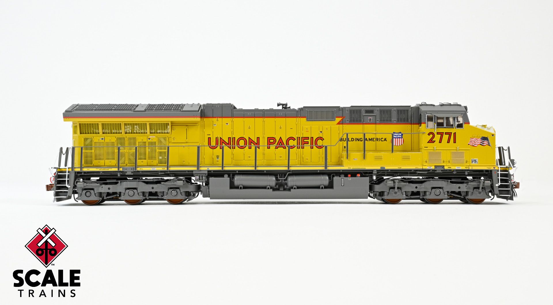 Scaletrains GE Tier 4 GEVO UP ET44AH #2784 Small Flag Scheme 