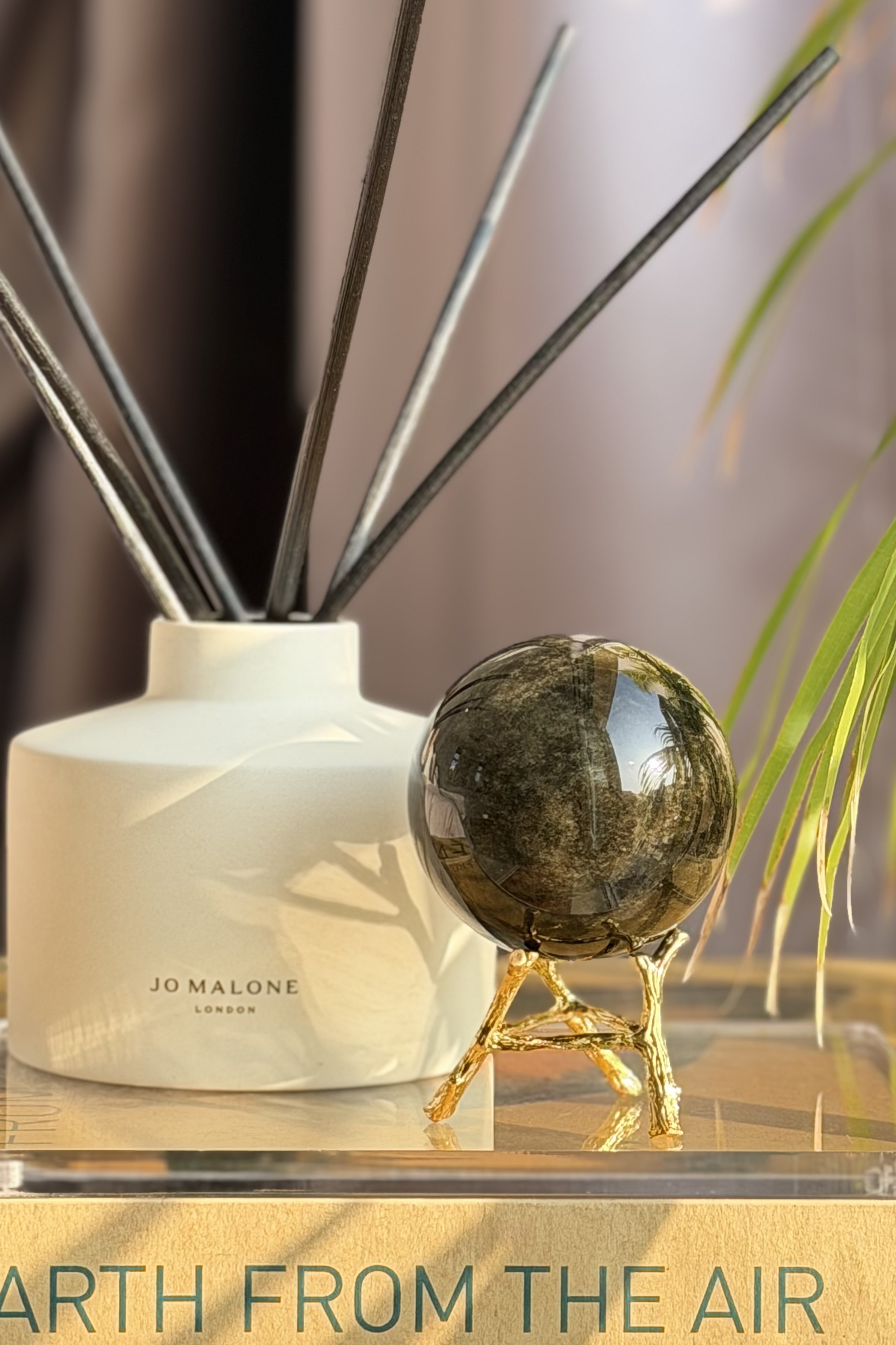  ༒6.2cm金曜石球擺設 ༒OBa066C8GMs2-RA29*3JJ