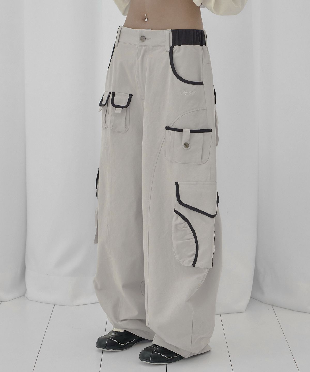 🇰🇷訂購｜FANCY CLUB 26SS｜CARGO WORK BALLOON PANTS 4色 