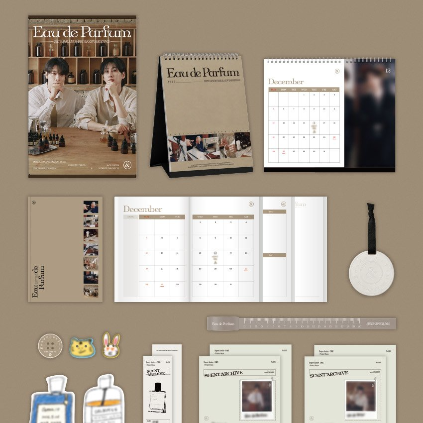 2027 SUPER JUNIOR-D&E SEASON’S GREETINGS : Eau de Parfum  [10/21 18:00 截單// 預計12/14發貨] 