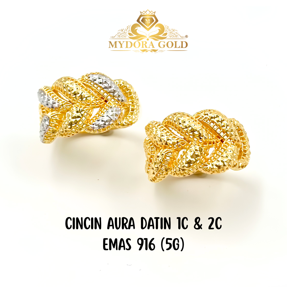 MYDORA Cincin Aura Datin (5G) l EMAS 916/22K