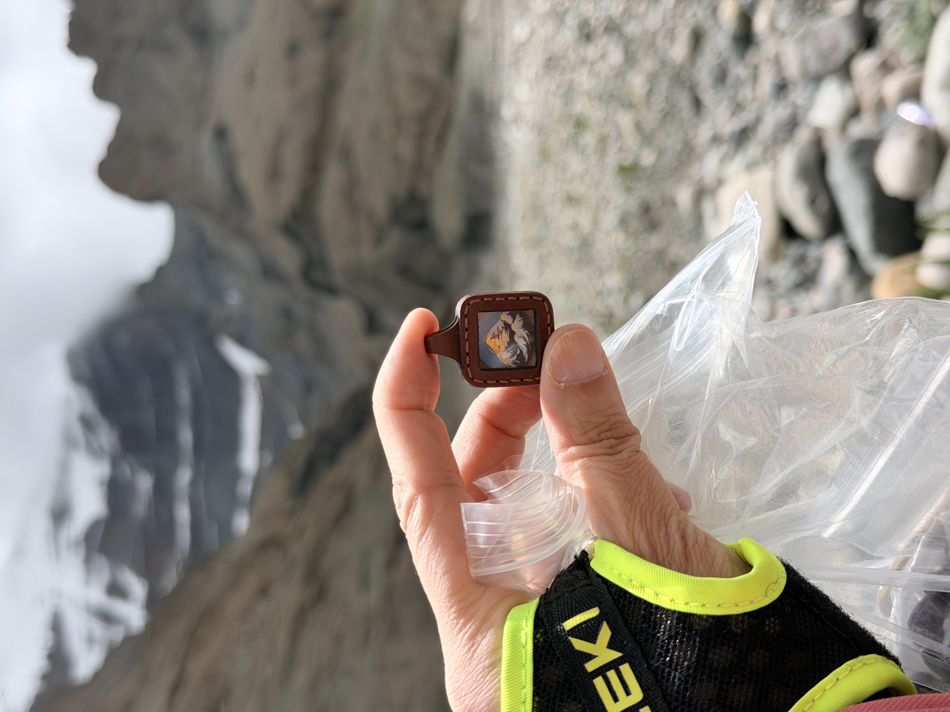 阿里岡仁波齊神山（轉山1圈加持）～方型彩繪擦擦吊飾（輕身）
